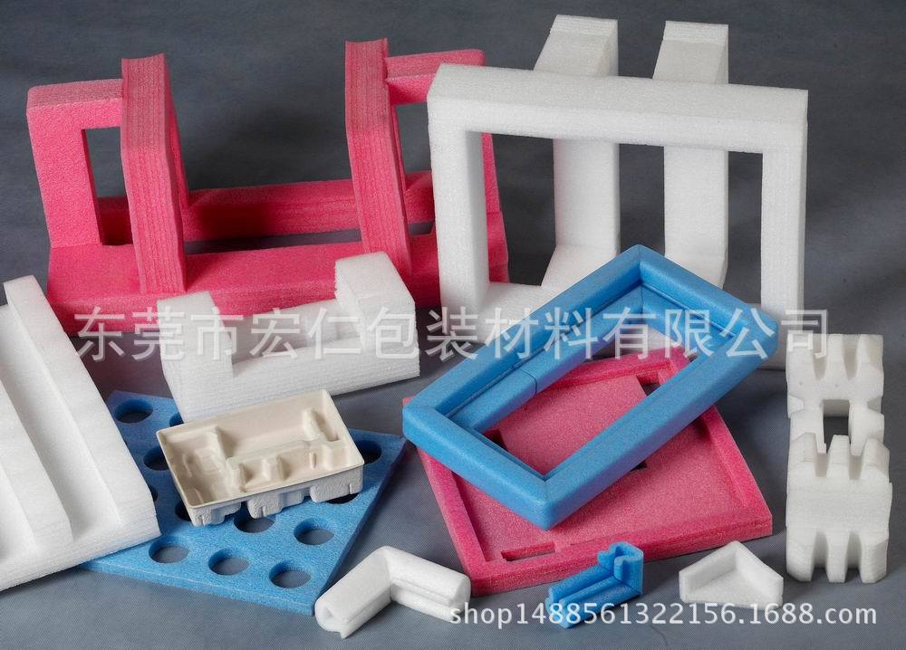 廠家直銷異型防震珍珠棉 epe內托保護棉 玻璃易碎品紅酒包裝內襯